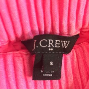 J. Crew Pink Linen Sidewalk Mini Skirt, Size 8